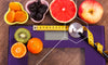Bowls of citrus fruits and dried fruits on a scale with a tape measure and stethoscope representing ways to lose belly fat naturally