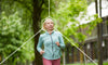 Woman exercising to improve her immune health