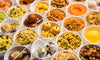 Bowls of foods that are good for memory