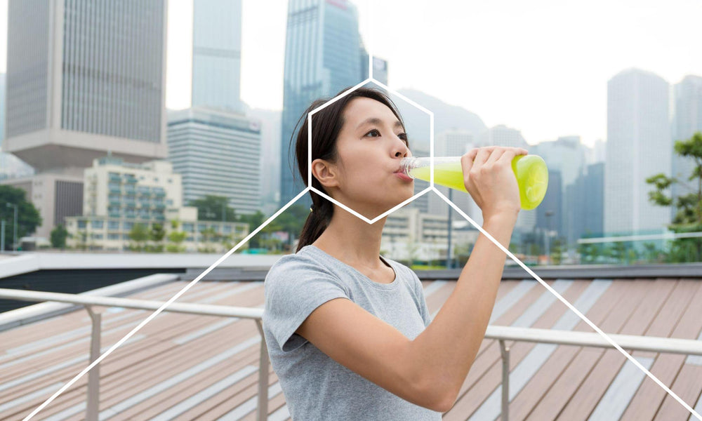 A woman exercising to keep her cells healthy