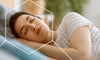 Woman laying down enjoying one of the stages of sleep