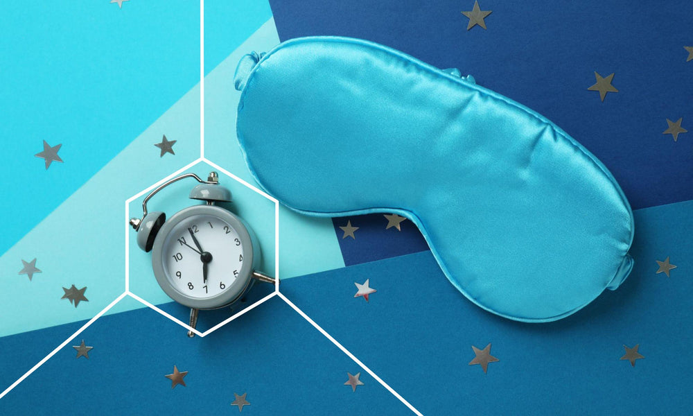 An alarm clock and a sleeping mask which improve sleep hygiene