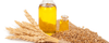 Wheat germ oil in a jar for tightening skin