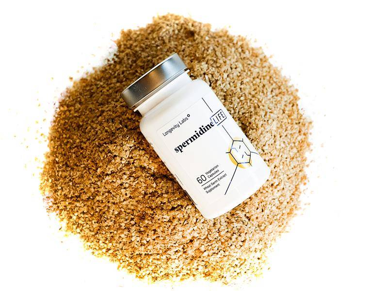 spermidineLIFE® spermidine-rich wheat germ dietary supplement 