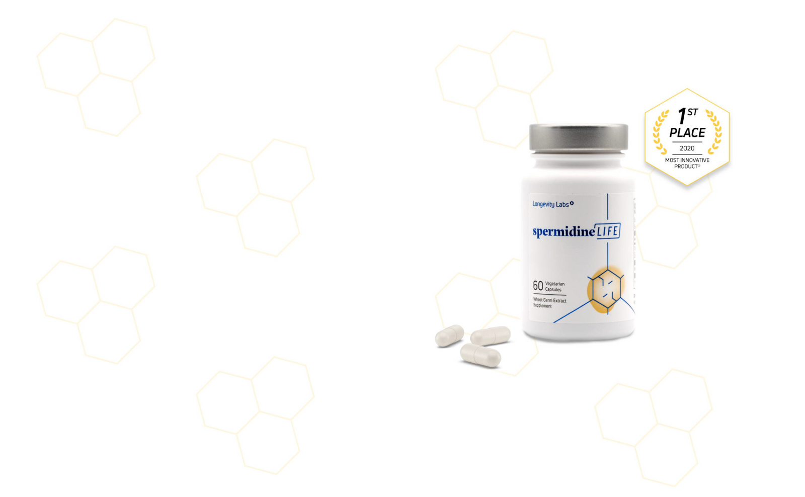 SpermidineLIFE supplement pills 60 capsules