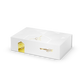 Rectangular white box labeled "spermidineLIFE® Pro+ 4300mg 30-Pack" by Longevity Labs, Inc, with gold accents and geometric lid design, featuring Celvio Complex for enhanced autophagy support against a black background.