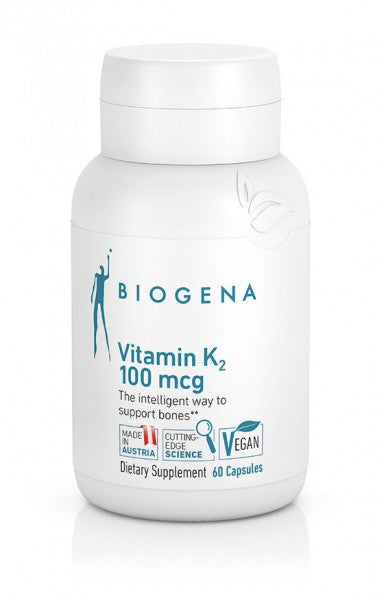 Biogena Vitamin K2 100 mcg 60 Capsules
